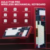 AULA F108 PRO - Wireless Mechanical Keyboard with Screen&Knob,Hot Swappable