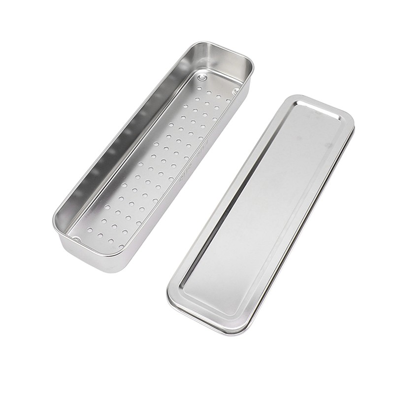 Stainless Steel Cutlery Tray Holder Kitchen Chopstick Spoon Fork Storage