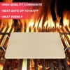 Universal Extra Large Pizza Stone with Rack for Oven, BBQ