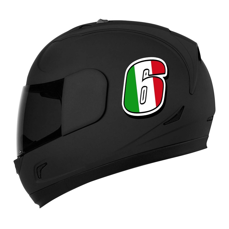 Biomar Labs® 1 x Vinyl Decal Italy Flag Sticker Italia