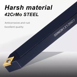 ZHOUZIMI 21PCS 1/2"/12mm Shank Indexable Carbide Lathe Turning Insert Tool Holder Bit Se