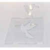 Humming Bird Template,Acrylic Router Template,Woodworking Router Template Tracing Guide (7.875"x