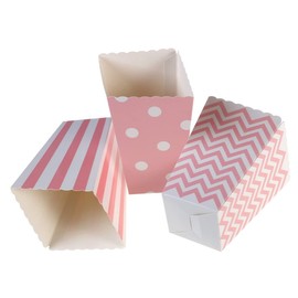 Vaguelly 48pcs Party Bag Popcorn Carton Candy Bag