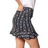 GOLFTINI Printed Pull-On Ruffle Skort 16.5"