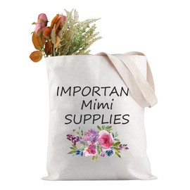 Important Mimi Supplies Tote Bag Mimi Birthday Gift Mimi Gift Mimi Mother's Day Gift (Mimi Supplies CA)