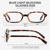 FURISHQI Retro Blue Light Blocking Glasses for Women Reduce Eye