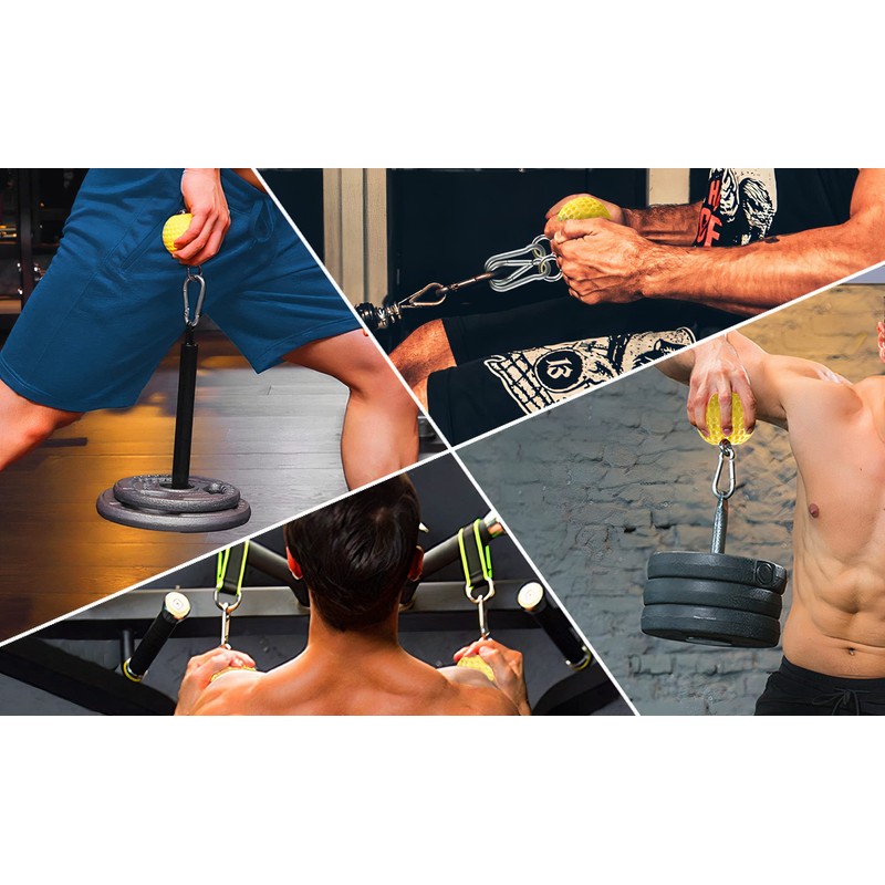 MuscleForge® Training balls, grip balls, pull-up balls, pull-up balls for