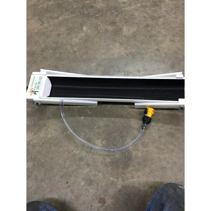 Fine Gold Recovery Mini Sluice Box V Mat With Leg