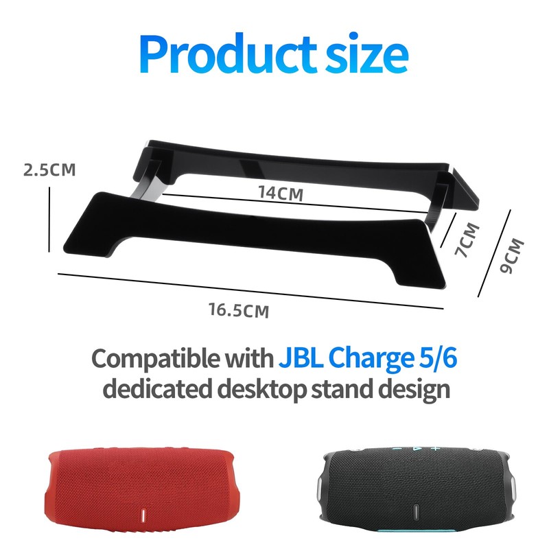 YUYUEMI Stand for Jbl Charge 5/Charge 6 Destop Stand Portable