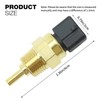 UOIENRT 3922038020 TX122 Engine Coolant Temperature Sensor, Replacement for Dodge