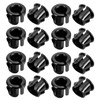 Fielect 30Pcs Cable Snap Bushing Grommets 10mm Mounted Dia Snap