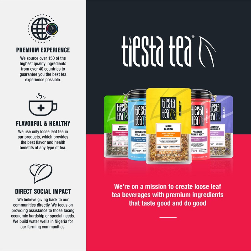 Tiesta Tea - Victorian Earl Grey, Loose Leaf Floral Earl