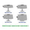 CIEEIN CIEHT Polyester Tablecloths Table cloth Tablecover Table Covers Round