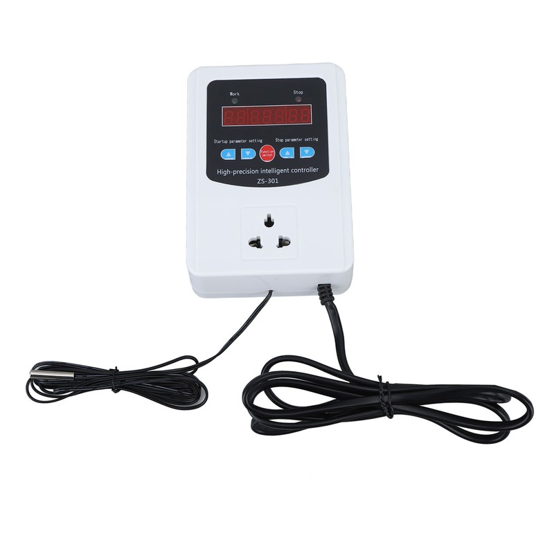 1500W Greenhouse Temperature Controller Digital Air Temperature Controller Thermostat LCD