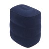 Inflatable Foot Rest Double Valve Blue PVC Flocking Washable Inflatable