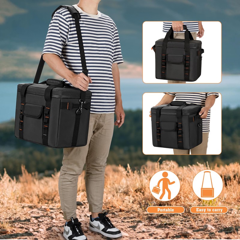 Trunab Moisture-proof Carrying Case Compatible with Jackery Explorer 1000/1000 v2/
