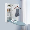 KELIBI Multi-Functional Wall-Mounted Ironing Board, Household Wall Mount Hide Away