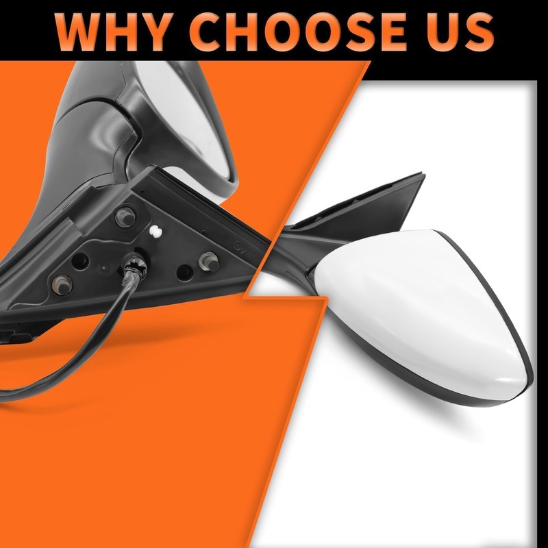 Aspaton Left Driver Side Mirror Assembly Compatible with Accord 2023