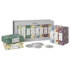 Whittard® | Tee-Kollektion verschiedene Geschmacksrichtungen | Geschenkbox Schwarzer und Grüner Tee 8 Geschmacksrichtungen - 160 Teefilter | Englischer Tee Geschenkset