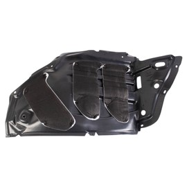 TRQ Front Right Forward Inner Fender Liner Black Passenger Side Compatible with 2011-2017 Nissan Quest NI1249138