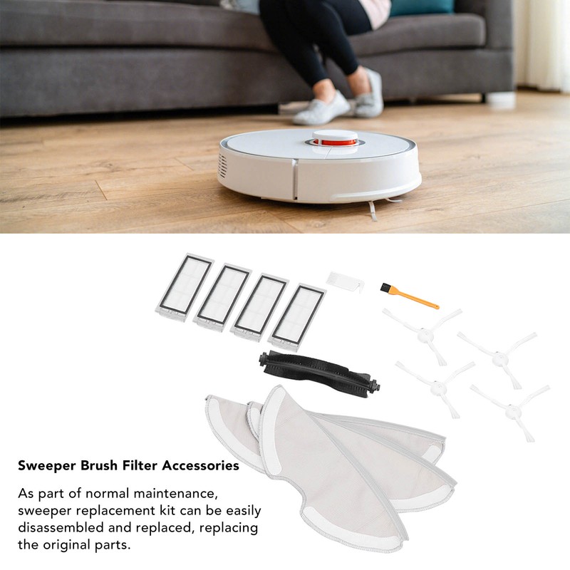 Sweeping Robot Replacement Kit for 360 S7 S5 Sweeper Roll