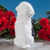 Bits and Pieces - Dog Solar Lantern Statue - Solar