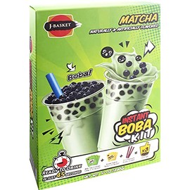 J-BASKET Matcha Boba Kit, Matcha, 10 Oz