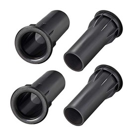 uxcell 35mm x 80mm Speaker Port Tube Subwoofer Bass Reflex Tube Bass Woofer Box 4pcs