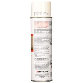 Rust-Oleum Corporation 205237 MC1800 Precision Line Inverted APWA White Gloss 17 OZ, 17-Ounce