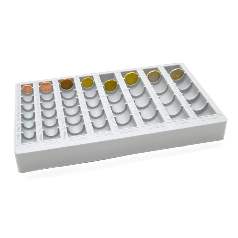 Plastic Counter Money Counter Money Counter Euro Coins 26cm 15cm