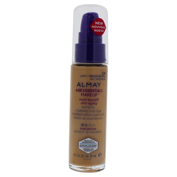 Almay Age Essentials Makeup, Light/Medium Neutral