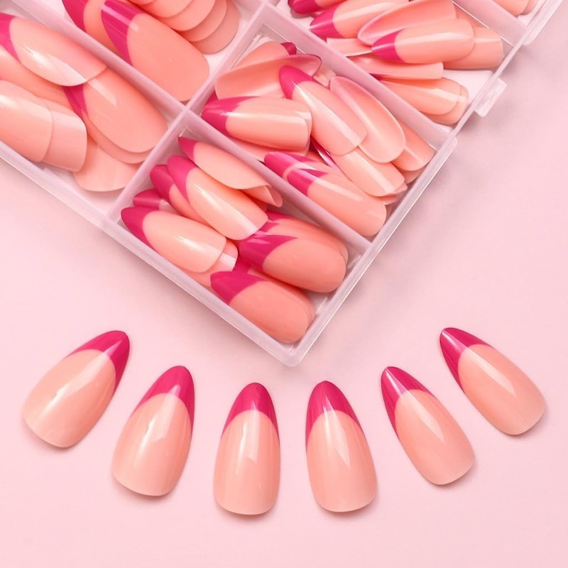 120 Piezas Uñas Postizas, Uñas Postizas Cortas, Uñas Press On