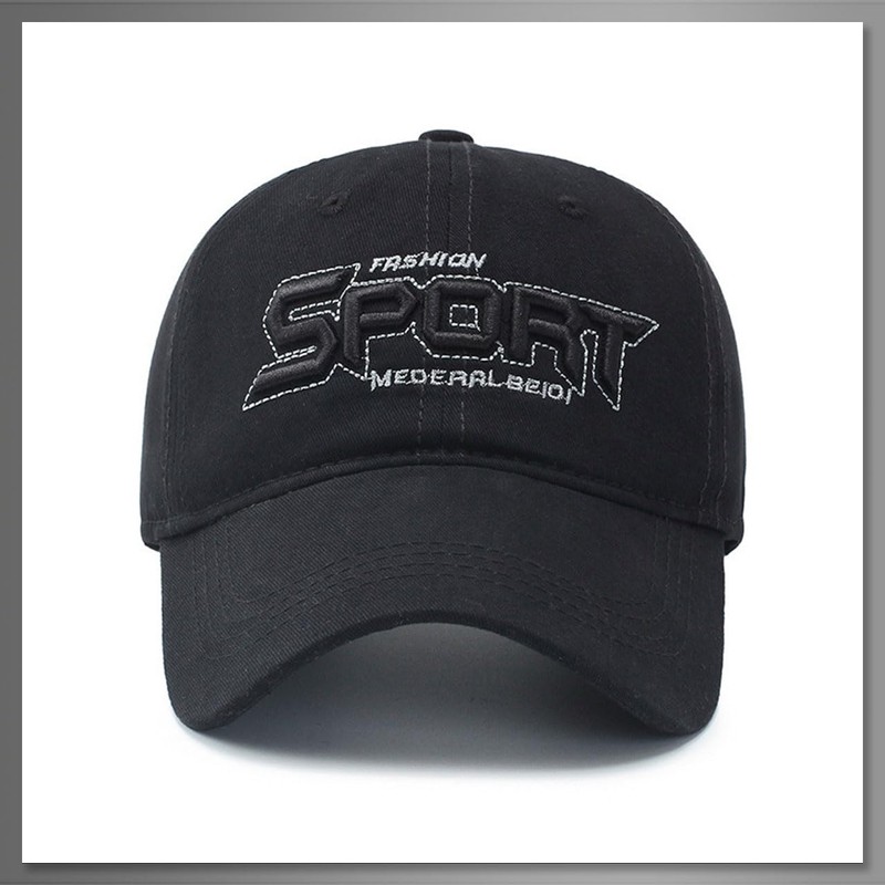 Buzz Selection Cap247 Sports Cap, Embroidered Letters, Logo, Simple Design,