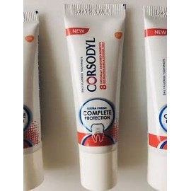 CORSODYL Complete Protection Toothpaste 15ML Travel/Pocket Size Tube x 1