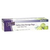 Premium Plastic Clear with Ties Gallon Bags - 10" x