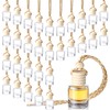 Zubebe 300 Pcs 8ml Hanging Car Air Freshener Diffuser Bottle