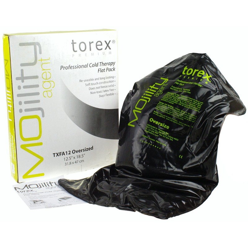 Torex TXFA12 Professional Cold Therapy Flat Pack Black Oversized -