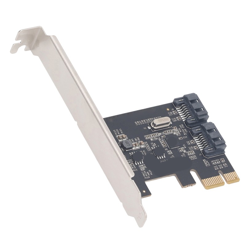 PCI E to SATA Adapter Card 2 Port 6Gbps PCIE3.1x1