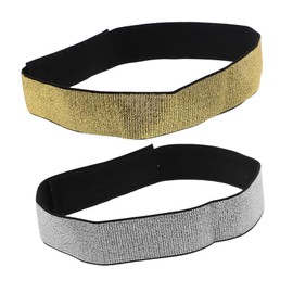 Ipetboom 2pcs Adjustable Wig Bands with Elastic Grip for Lace Front Wigs Non Slip Widened Slip Hairline Support and Stable Fixation for Daily Wear and Performances