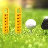 2pcs Adjustable Golf Tee Height Tool, Easy to Use Tee