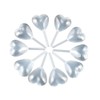 yueton 50pcs Clear Heart Shape 4ml Liquid Dropper Pasteur Pipette,
