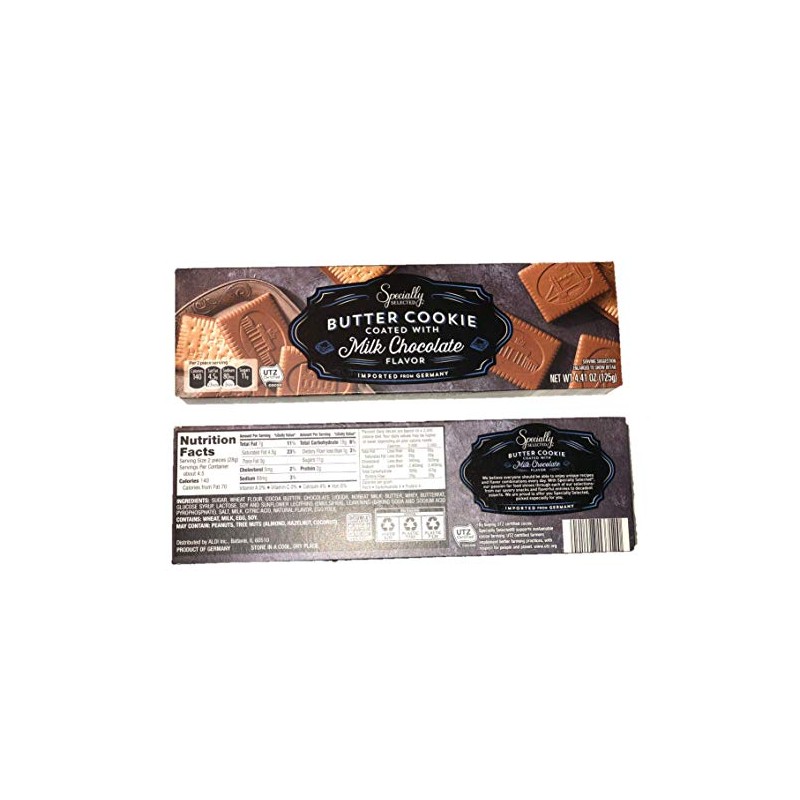 2 Packs Specially Selected - Butter Cookie Coated with Milk