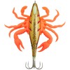 Major Craft Octopus Lure Pluipuri Octopus Club #7 Gold Red