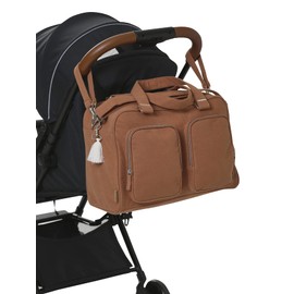 VERTBAUDET Nappy Bag Family Muslin Brown/Wild Sahara One Size