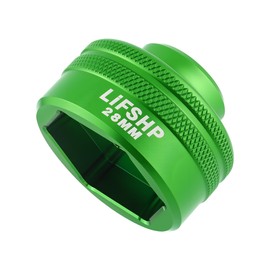 LIFSHP 28MM Oil Filter Socket,Cummins tools 3/8" Drive For Dodge Ram 6.7L Cummins Other Vehicles Oil/Fuel Filter Removal Tool-Green