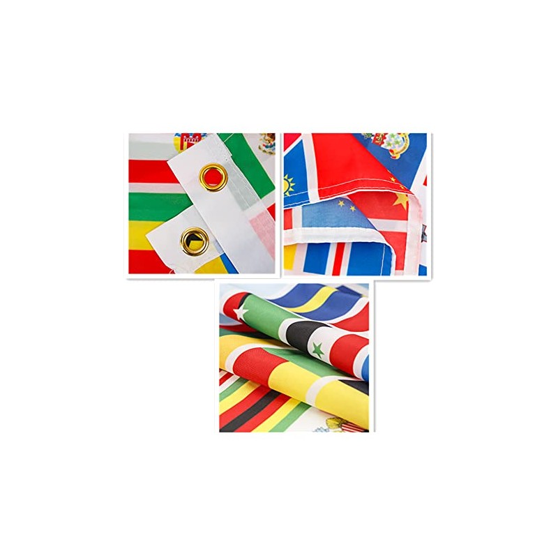PinkDisplay Sicily Italian sicilian flags 3x5ft(90x150cm) eyelets and double stitches