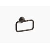 KOHLER K-72571-2BZ Artifacts Towel ring, Oil-Rubbed Bronze