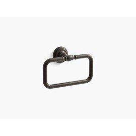 KOHLER K-72571-2BZ Artifacts Towel ring, Oil-Rubbed Bronze