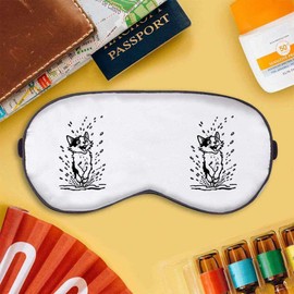 'Turkish Van Kedisi Cat' Sleep/Travel Eye Mask (EY00022860)