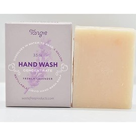 Tangie Refillable Liquid Hand Soap Bar Zero-Waste Vegan (Lavender)